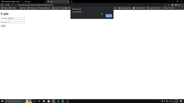 Release Online Register & Login Page w/ DB at Github - JSON Format смотреть онлайн