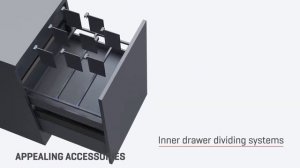 FlowBox Выдвижной ящик с тонкой боковиной от Samet