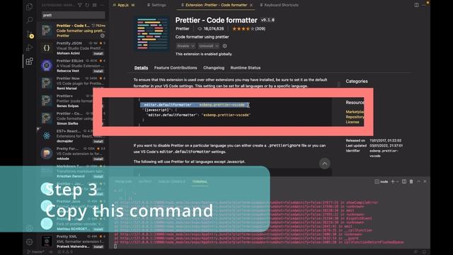 Code Formatting with Prettier in Visual Studio Code смотреть онлайн
