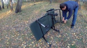 Краткий обзор - Карповое кресло раскладушка Big master transformer, Maverick