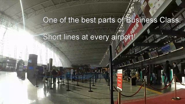 China Southern A380 Business Class 2014