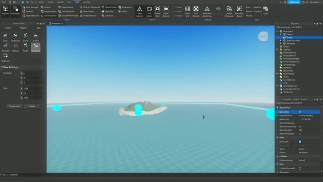 How to Build an Island using Terrain in 2023 - [Roblox Studio] смотреть онлайн
