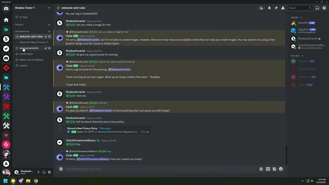 Discord AI Moderation with Sapphire Bot | 2023 смотреть онлайн