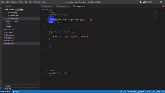 PHP Lecture 06 Array and GET Value смотреть онлайн