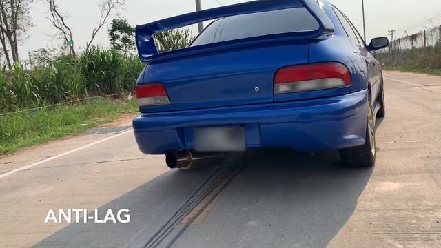 Subaru WRX 2-STEP vs ANTI-LAG смотреть онлайн