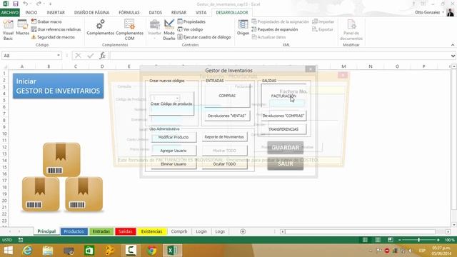 Gestor de Inventarios Parte 13 | Método de Costo Promedio Ponderado | VBA Excel 2013 #36 смотреть онлайн