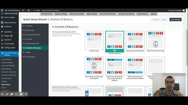 Easy Social Share Buttons for WordPress - O Melhor plugin de redes sociais para Wordpress смотреть онлайн
