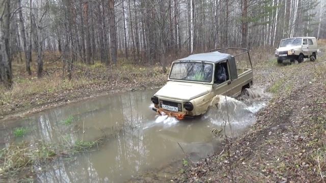 МОТОР ВАЗ И МЕМЗ на ЛУАЗАХ или осенний кабриолёт #АвтоФормула 4х4 смотреть онлайн