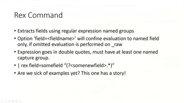 Meeting #7: Regex Tips and Tricks for the Beginner-ish Splunk Power user смотреть онлайн