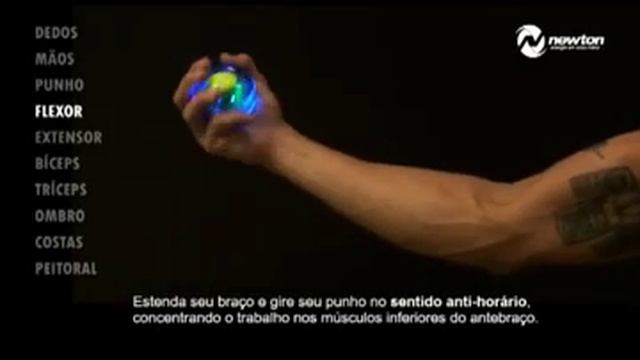 Newton Ball - Exercitando o Flexor (antebraço) | Azula Marine смотреть онлайн