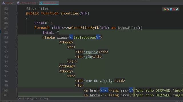 Múltiplos Uploads com PHP, Mysql e Ajax - #13 Tabela de Arquivos смотреть онлайн
