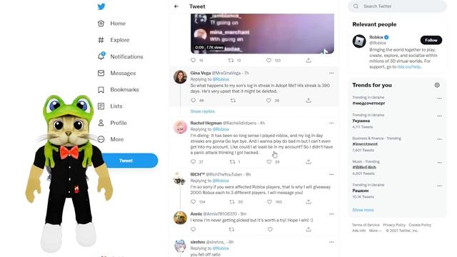 НОВЫЕ НОВОСТИ! Почему РОБЛОКС НЕ РАБОТАЕТ? Не могу зайти в Роблокс. Когда починят роблокс? смотреть онлайн