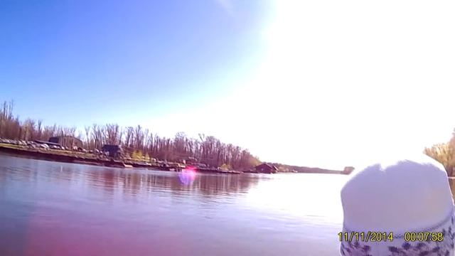 замер скорости лодка 290 килевая мотор 5 лошадок 4 такта