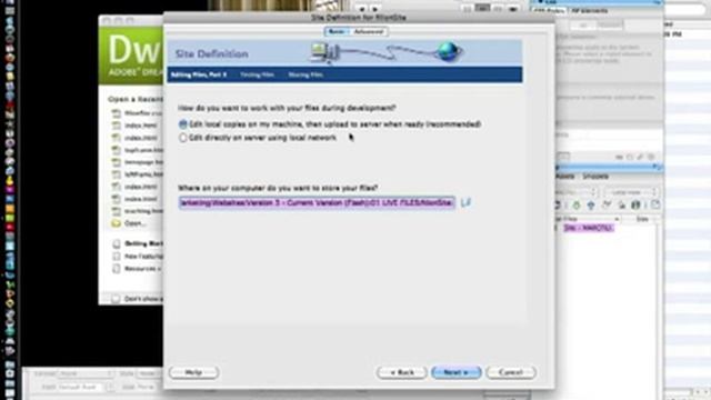DM: Creating a Root Folder and Defining your Site смотреть онлайн