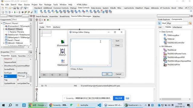 lazarus , easy way to edit Database(sqlite3) смотреть онлайн