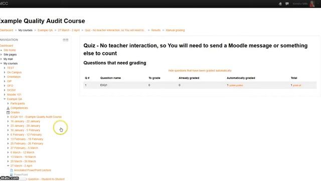 Moodle Updates - Quiz Grade Changes in SU17 смотреть онлайн