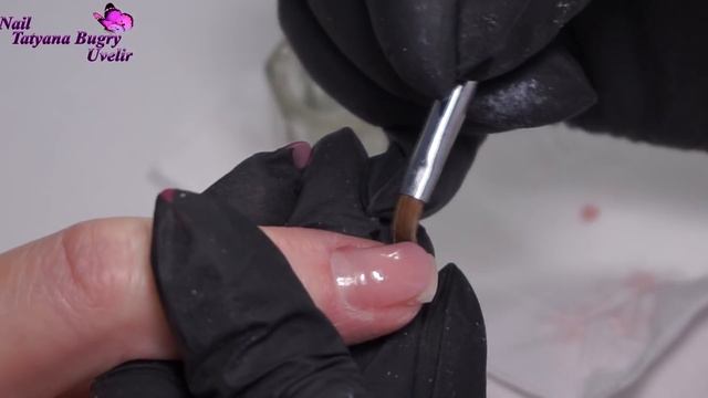 Классический Французский Маникюр / Коррекция Нарощенных Ногтей/ Татьяна Бугрий смотреть онлайн