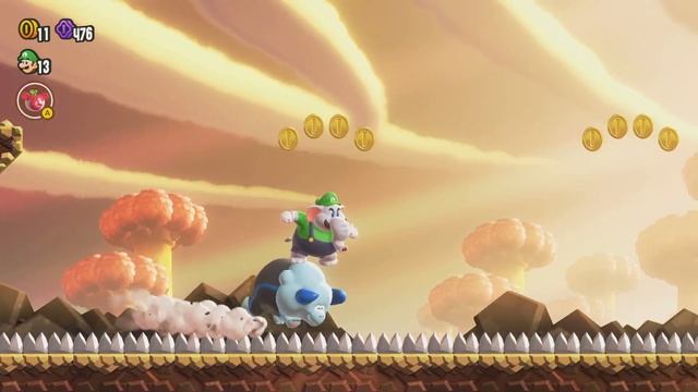 Bulrush Express! ALL SECRET EXITS, Wonder Seeds, Purple Coins 100% Walkthrough! *Super Mario Wonder смотреть онлайн