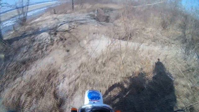 Небольшая покатуха за мост DJEBEL 250XC смотреть онлайн