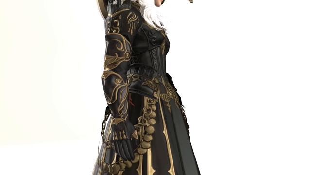 FFXIV: Gilded Darkness Black Mage Glamour смотреть онлайн