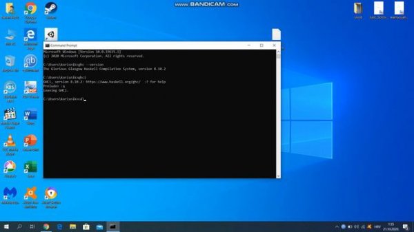 How to install Haskell on windows 10(visual studio code)