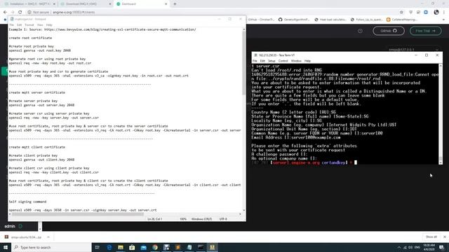 EMQX Broker TLS Setup смотреть онлайн