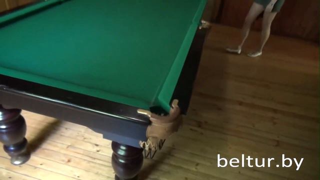 Пансионат ЛОДЭ - бильярд, Отдых в Беларуси смотреть онлайн