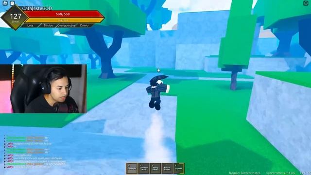 PEGUEI a STRING e FUI CAÇAR BOUNTY no Fruit Battlegrounds ? смотреть онлайн