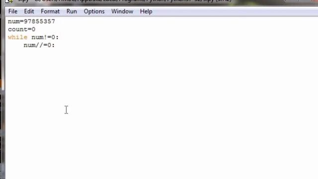 Count the number of digits in an integer , python programming смотреть онлайн