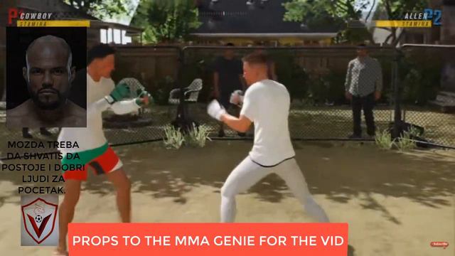 BULGARIAN COWBOY VS CRAIG ALLEN FNP FIGHT - PROPS TO THE MMA GENIE смотреть онлайн