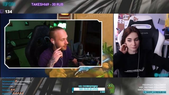 Nelyaray смотрит Топ Моменты с Twitch | Неловко Получилось | Kyivstoner Ворвался на Maincast