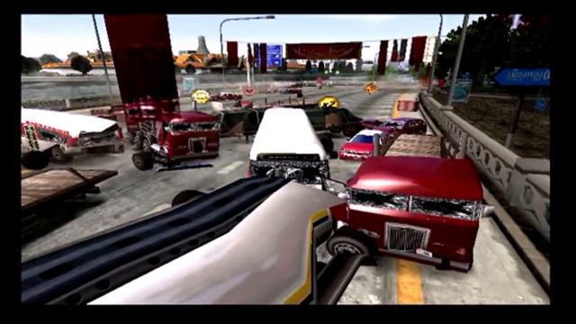 I CHALLENGE YOU TO AN ALL-OUT RACE! Burnout 3: Takedown (PS2) Compilation #5 смотреть онлайн