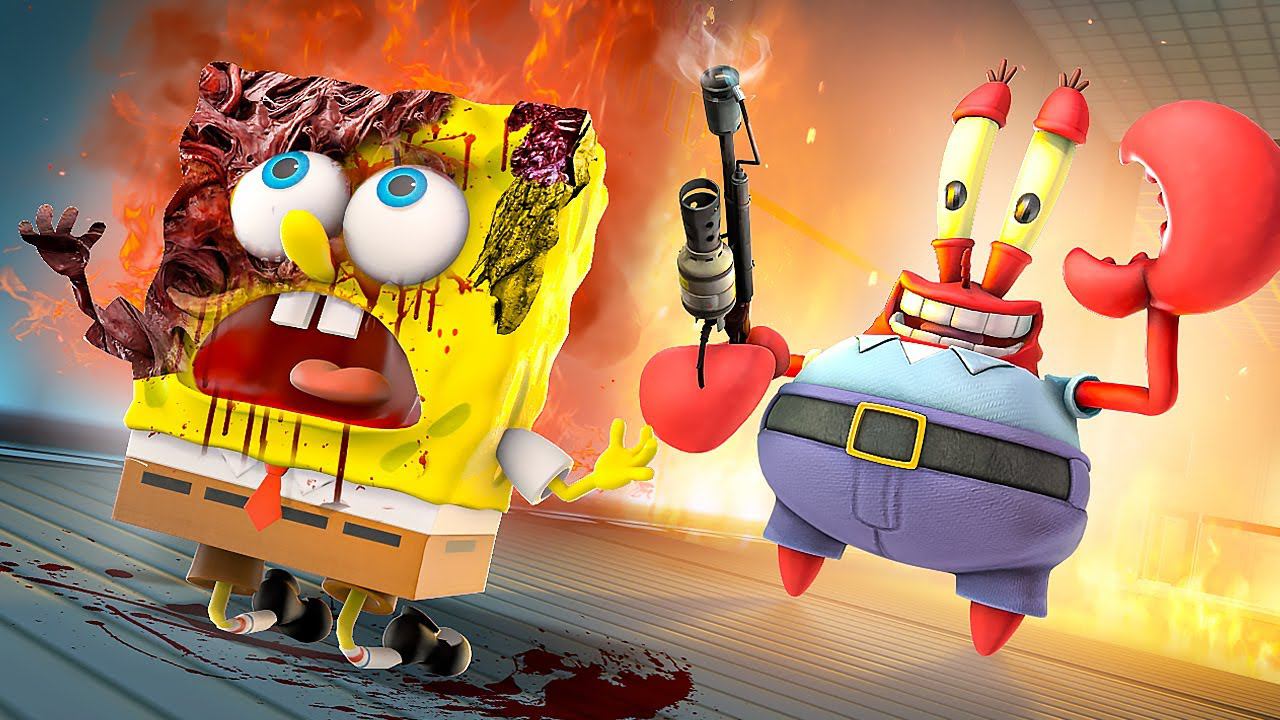 МИСТЕР КРАБС СЖИГАЕТ ВСЕХ! ХУДШИЙ ПОСТУПОК МИСТЕРА КРАБСА смотреть онлайн