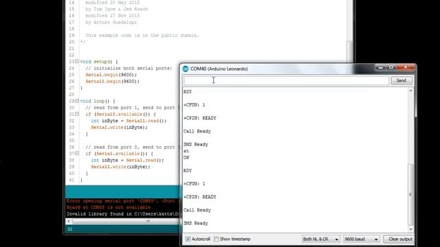 Как заставить работать SIM800L смотреть онлайн