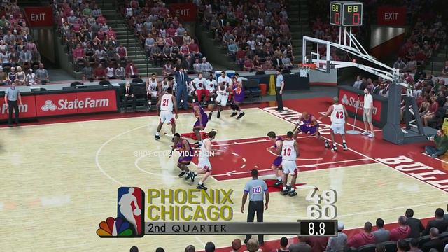 NBA Classics 1993: SUNS vs BULLS | NBA 2K20 Realistic Gameplay смотреть онлайн