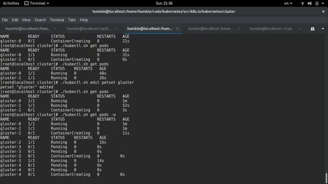Gluster Pods deployment with PetSets for consistent pod name. [ Part 5] смотреть онлайн
