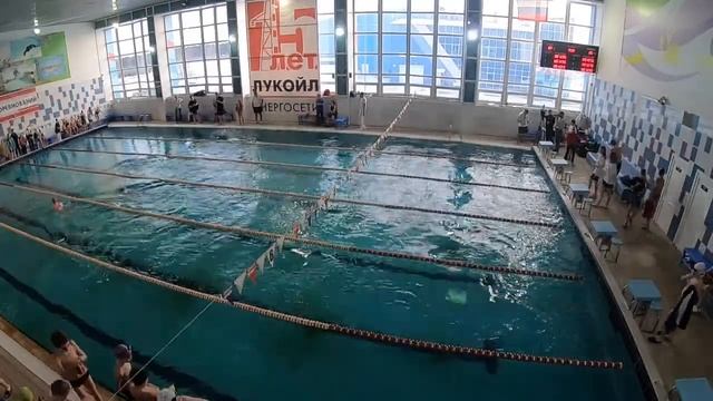 Открытый турнир по плаванию посвященный 15-летию ООО «ЛУКОЙЛ-ЭНЕРГОСЕТИ» смотреть онлайн