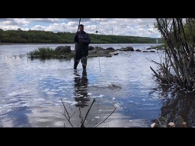 Рыбалка на Оке / Рыбалка на подъёмник в мае смотреть онлайн