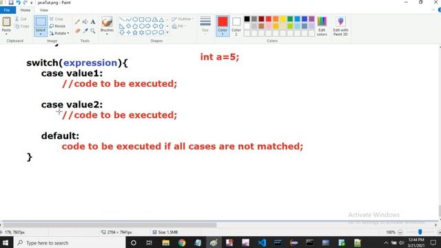 Java Tutorial: Control Statement , Switch Statement in java | part 20 смотреть онлайн