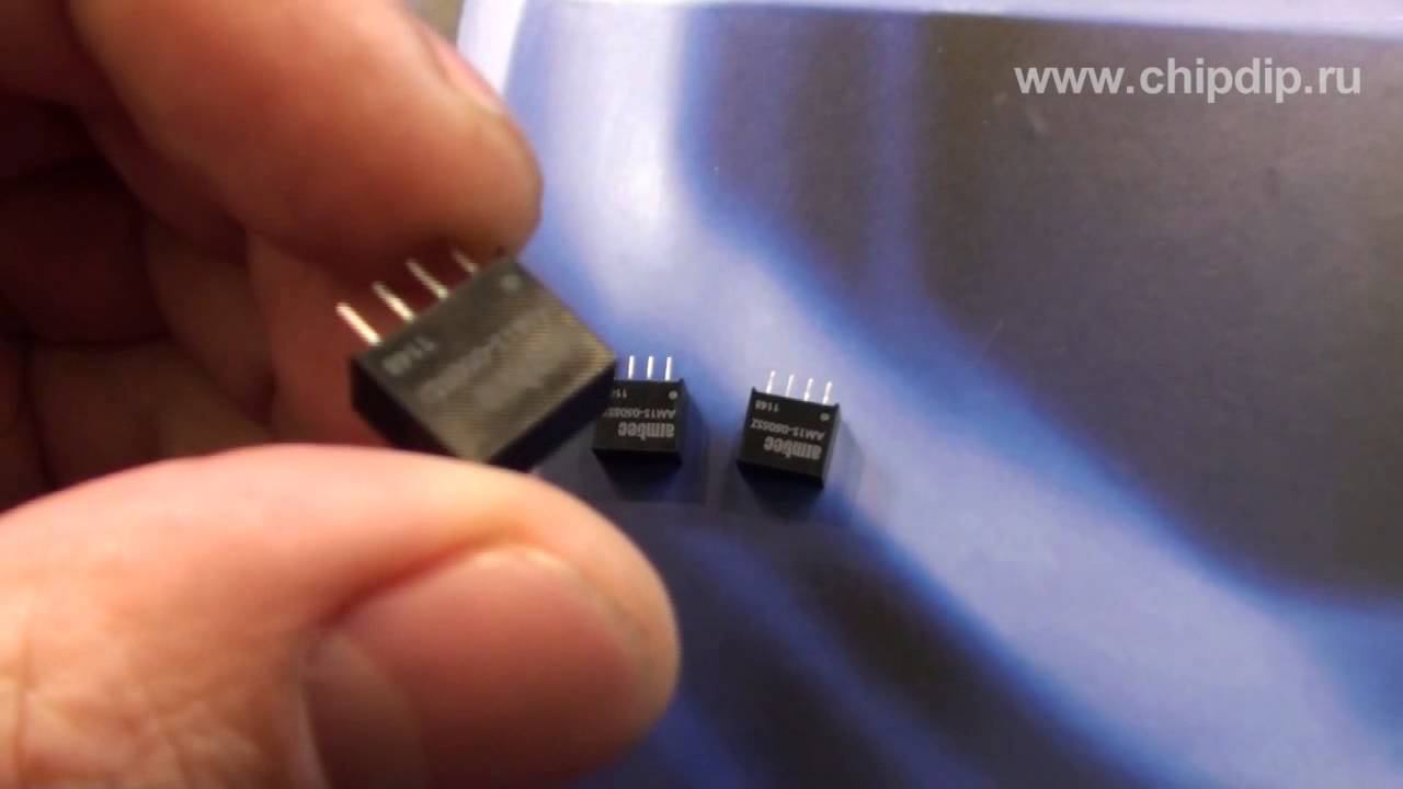 DCDC преобразователи серии AM1S-SZ компании AIMTEC