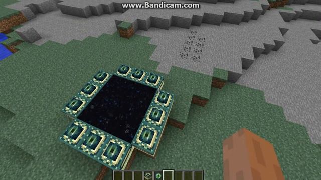 как создать портал в энд