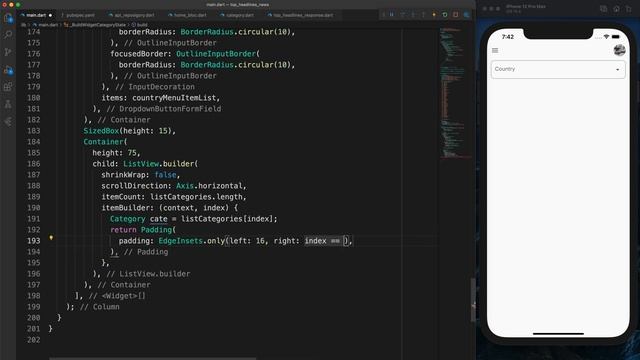 Flutter Speed Coding - Top Headlines News App. смотреть онлайн