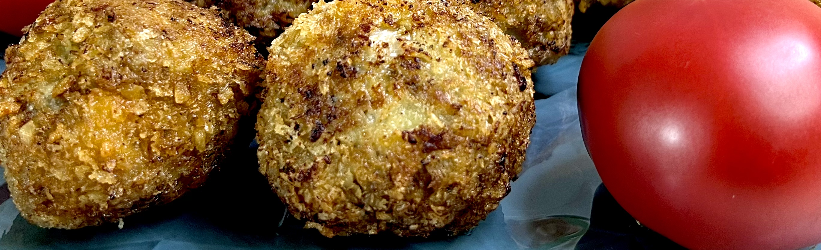 Хрустящие шарики с мясом и шампиньонами- ВКУСНО!