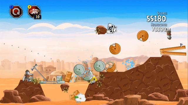 Angry Birds Star Wars Tatooine 1-20 Three Stars смотреть онлайн