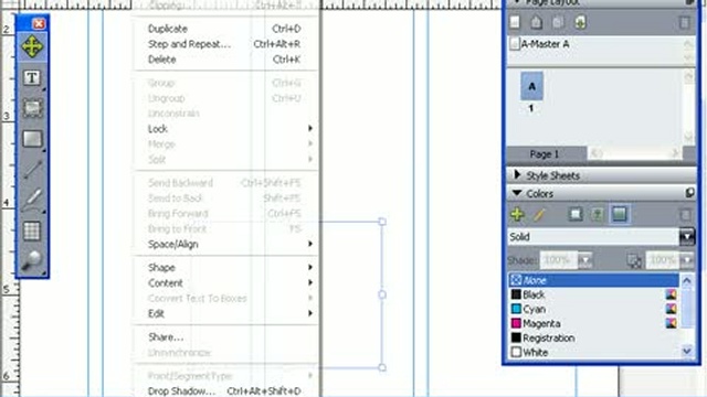 Перемещение и копирование в QuarkXpress8 смотреть онлайн