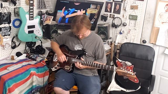 Neck Mod Demo - Fender Bass VI - 6 String Bass Guitar смотреть онлайн