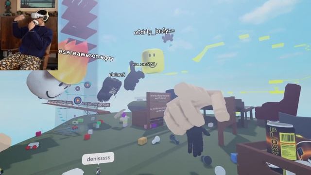Roblox VR Hands is out of control.. смотреть онлайн
