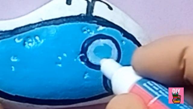 Как нарисовать кита на камне смотреть онлайн
