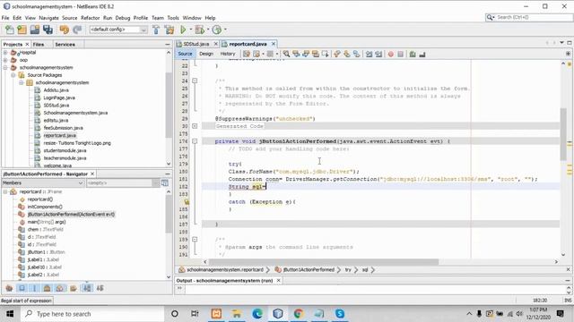 Complete School Management System integrated with MYSQL & JSWINGS using NETBEANS 8.2. смотреть онлайн