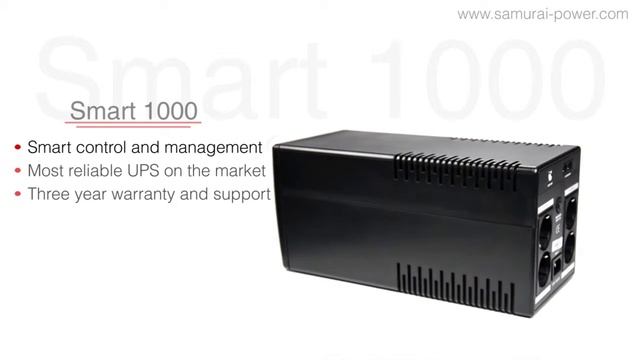 Samurai Power SMART 1000 UPS смотреть онлайн